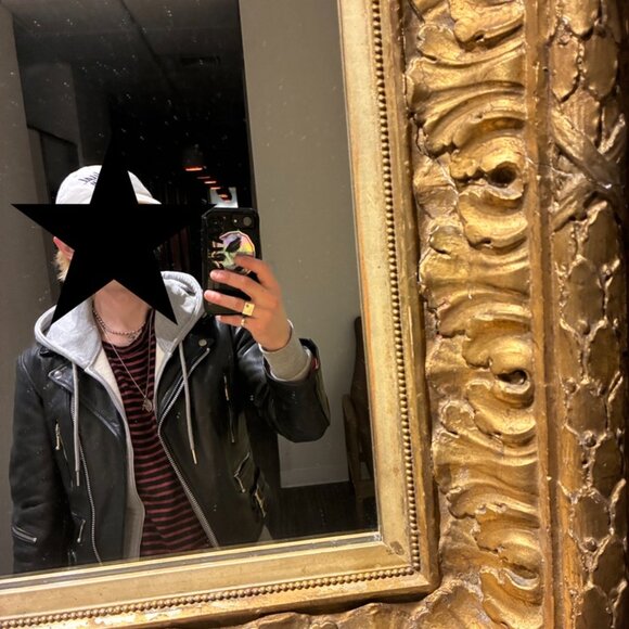 Straight to Hell Leather Moto Jacket - Defector - Picture 3 of 3